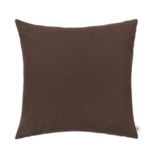 Ferm Living Sen Cushion - Dark Chocolate