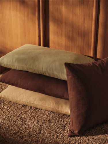 Ferm Living Sen Cushion 40x60 cm - Dark Chocolate