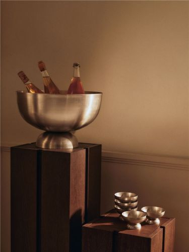 Ferm Living Tumbled Champagnekøler - Rustfrit Stål