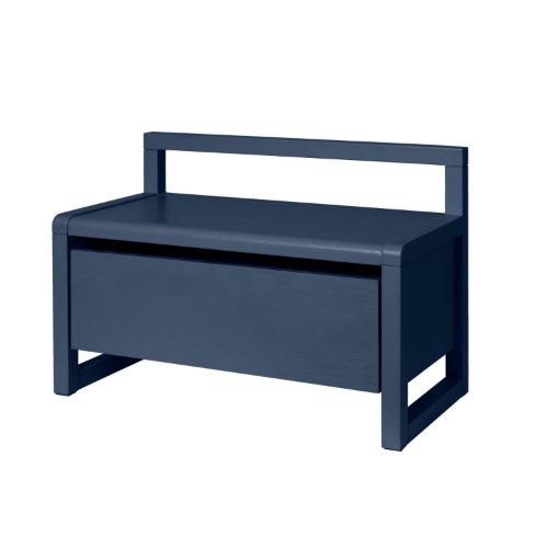 Ferm Living Little Architect Storage Bench - Dark Blue
