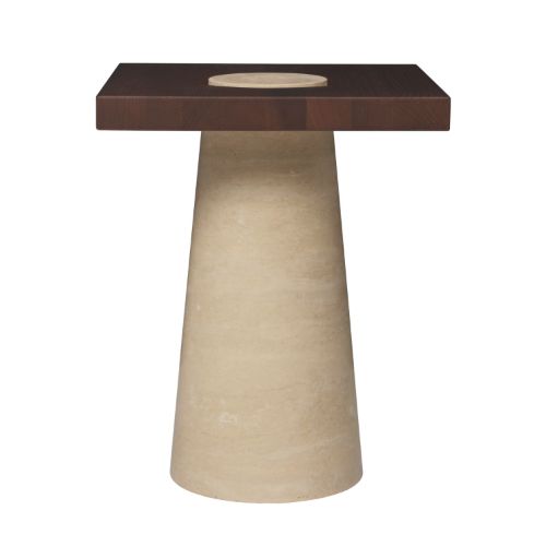Ferm Living Grova Sidebord - Travertin
