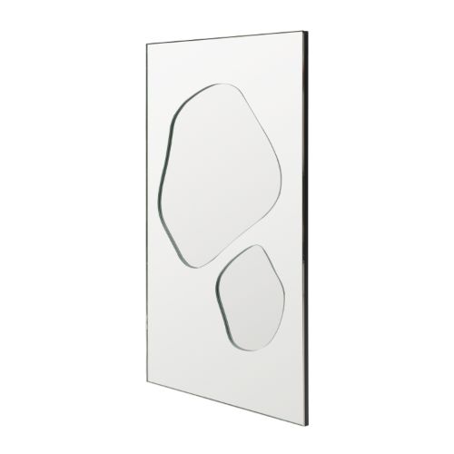 Ferm Living Folia Spejl H: 82 cm - Silver
