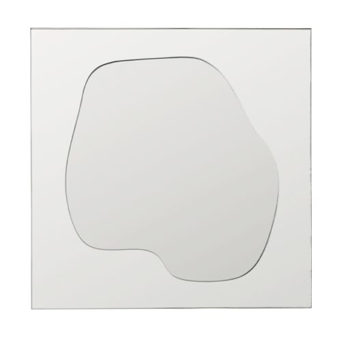 Ferm Living Folia Spejl H: 45 cm - Silver
