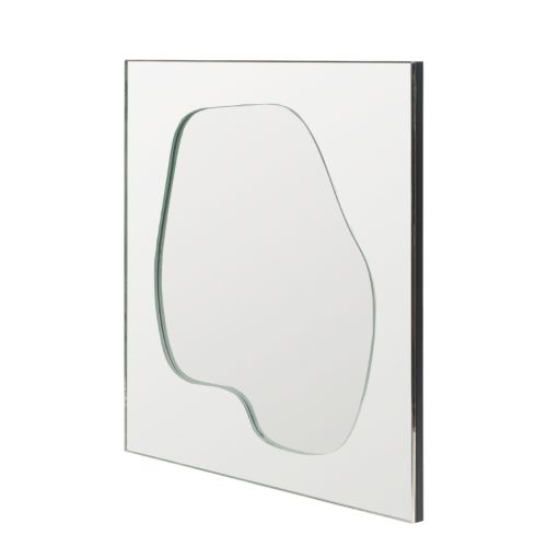 Ferm Living Folia Spejl H: 45 cm - Silver
