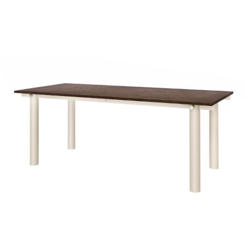 Ferm Living Atura Spisebord 200x90 cm -Light Cashmere/Dark Stained Oak