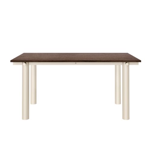 Ferm Living Atura Spisebord 160x90 cm - Light Cashmere/Dark Stained Oak