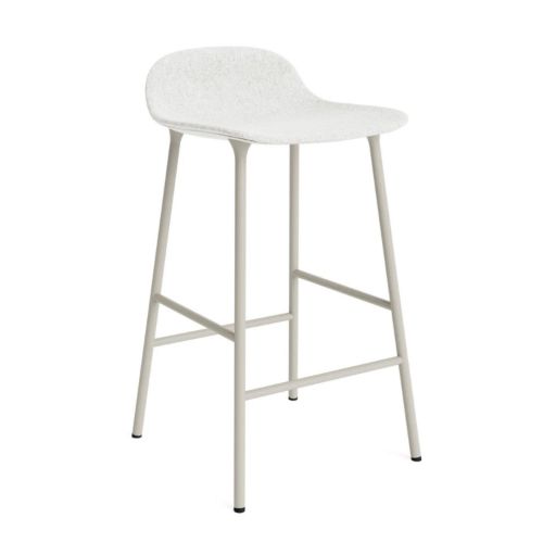 Normann Copenhagen Form Barstol 65 cm. - Grey Steel/Hallingdal 110