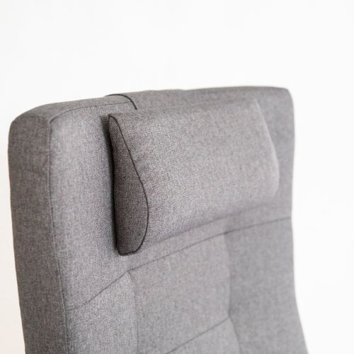 Farstrup 5040 Multiplus Lænestol SH: 47 cm. - Bøg/Medley Mørkegrå