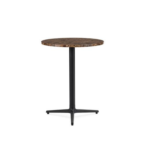 Normann Copenhagen Allez Table 3L Ø: 60 cm - Coffee Marmor
