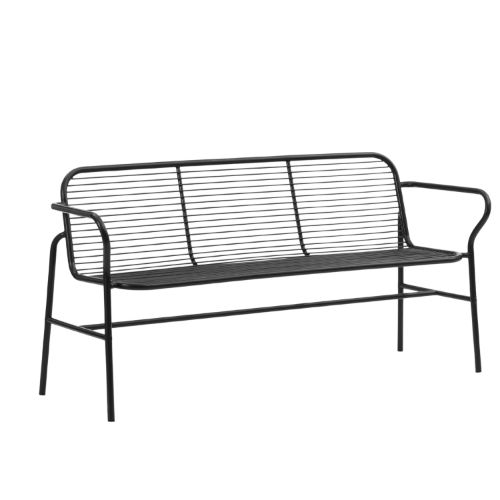 Normann Copenhagen Outdoor Vig Dining Bench - Sort
