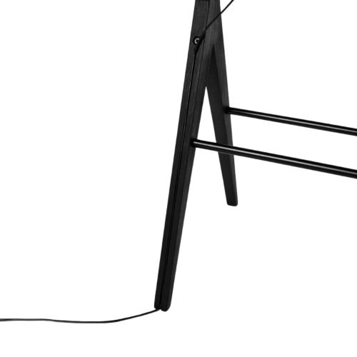 Kristian Juul KAYA TV-stander - Massiv Egetræ/Sort LIMITED EDITION
