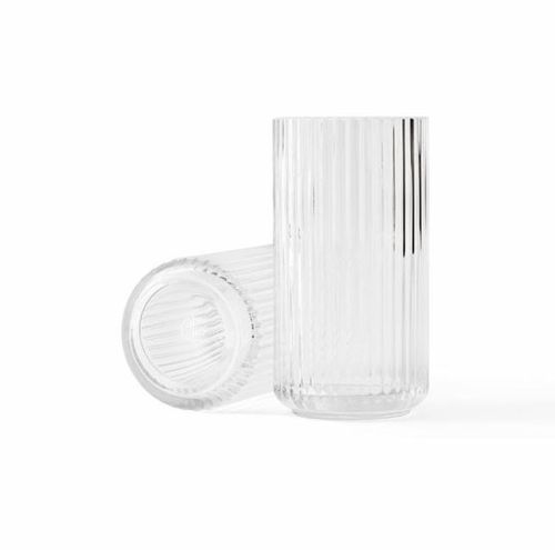 Lyngby Vase H: 20,5 cm - Klar OUTLET