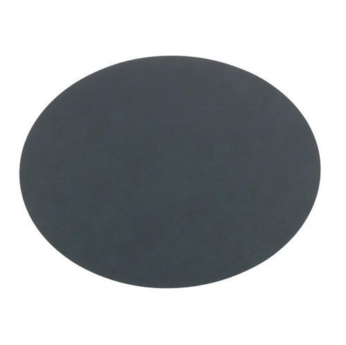 LindDNA Table mat Oval L 35x46 cm - Nupo Dark Blue OUTLET