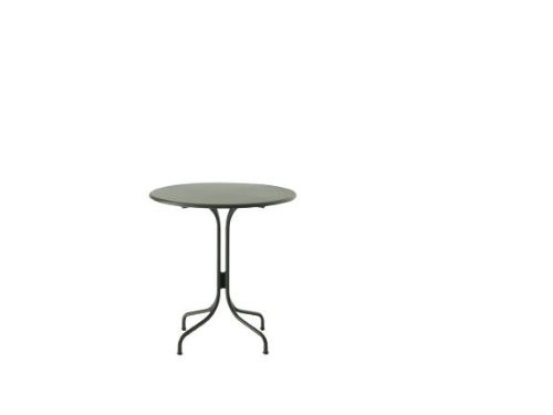 &Tradition Thorvald SC96 Space Copenhagen Outdoor Café Table Ø: 70 cm - Bronze Green