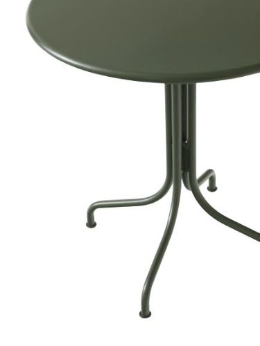 &Tradition Thorvald SC96 Space Copenhagen Outdoor Café Table Ø: 70 cm - Bronze Green