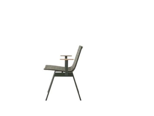 &Tradition Ville AV34 Andersen & Voll Outdoor Armchair  - Bronze Green