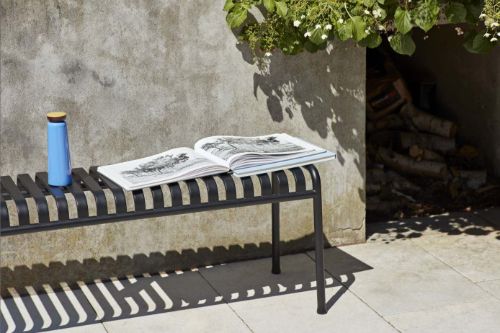 HAY Palissade Bench L: 120 cm -  Anthracite