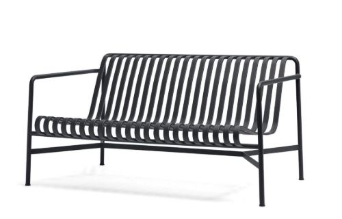 HAY Palissade Lounge Sofa L: 139 cm - Anthracite 