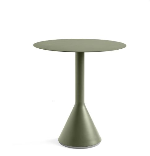 HAY Palissade Cone Table Ø: 70 cm - Olive 