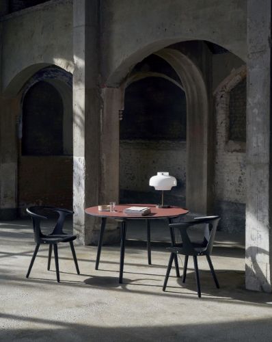 &Tradition SK1 In Between Chair  - Black Lacquered Oak