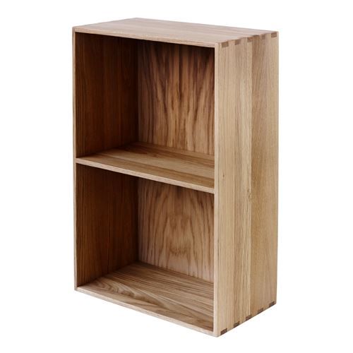 FDB Møbler B98 Mogens Koch Bogkasse D: 20 cm - Eg massiv/Mat lak