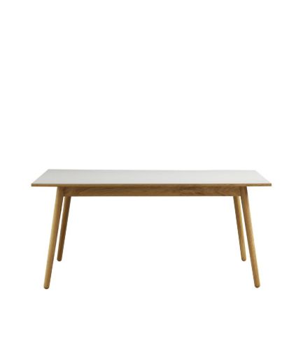 FDB Møbler Spisebord Poul M. Volther C35B 82x160 cm - Eg/Mushroom