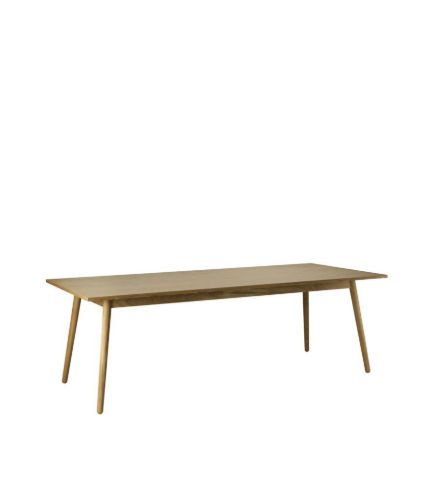 FDB Møbler Spisebord Poul M. Volther C35C 95x220 cm - Eg Natur 