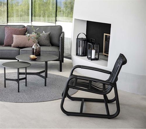 Cane-line Outdoor Lighthouse Lanterne Lille H: 42 cm - Lava Grey