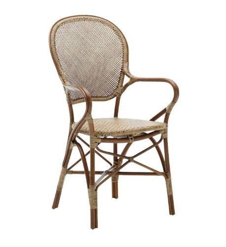 Sika-Design Rossini Spisebordstol m. Armlæn - Antique Brown
