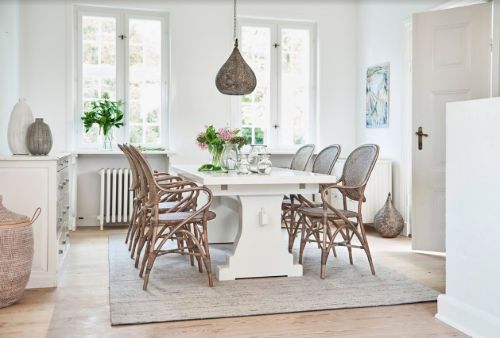 Sika-Design Rossini Spisebordstol m. Armlæn - Antique Brown