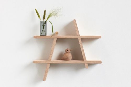 Andersen Furniture A Shelf Large 78x67x12 cm - Oak