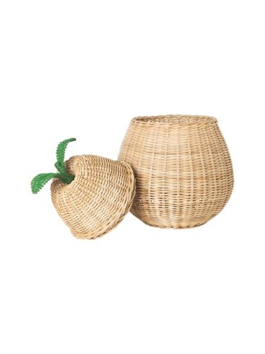 Ferm Living Pear Braided Storage Large Kurv H: 59 cm - Natural