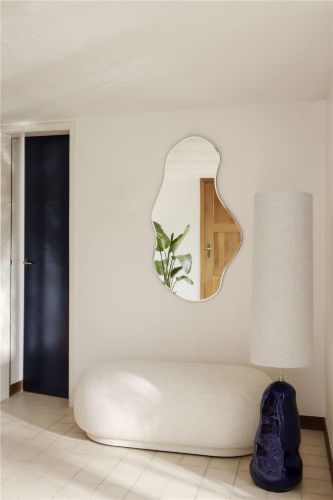 Ferm Living Pond Spejl Stor H: 110 cm - Glas/Messing 
