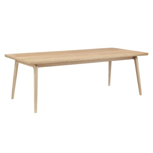 FDB Møbler C65 Åstrup Spisebord m. udtræk 100x220 cm - Eg 