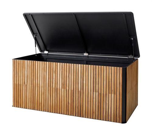 Cane-line Outdoor Combine Hyndeboks Stor - Teak/Lava Grey