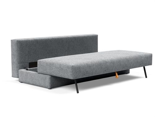 Innovation Living Osvald Sovesofa L: 200 cm - Mat Sort/Twist Granite