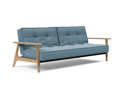 Innovation Living Splitback Frej Sovesofa L: 232 cm - Eg/Mixed Dance Light Blue