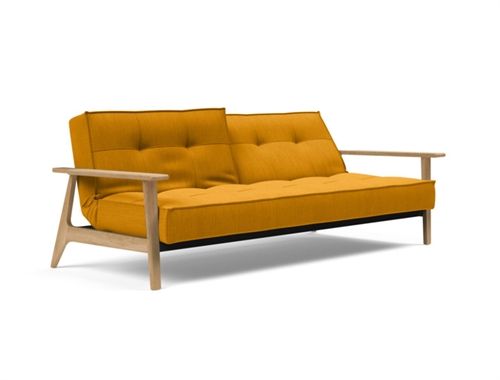 Innovation Living Splitback Frej Sovesofa L: 232 cm - Eg/Elegance Burned Curry