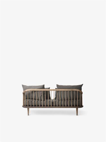 &Tradition Fly SC2 Sofa L: 162 cm - Smoked Oiled Oak/Hot Madison 093