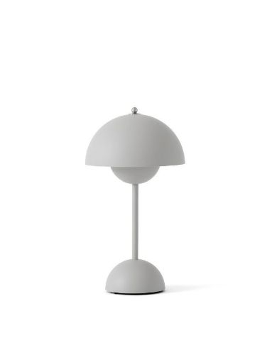 &Tradition Flowerpot VP9 Bordlampe H: 29,5 cm - Matt Light Grey 