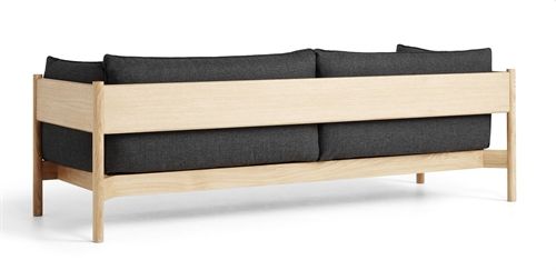 HAY Arbour 3 Seater B: 220 cm - Re-wool 198 / Oiled Waxed Solid Oak