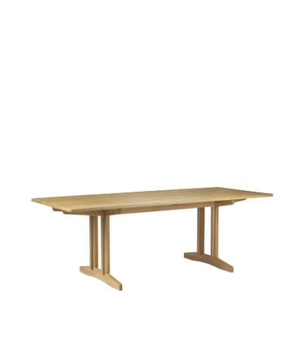 FDB Møbler Shakerbord Børge Mogensen C64 90x220 cm - Massiv Eg/Natur