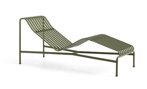 HAY Palissade Chaise Lounge L: 164,5 cm - Olive