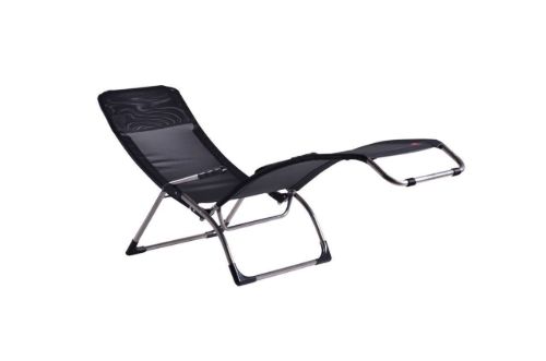 Fiam Samba Outdoor Deck Chair SH: 34 cm - Black