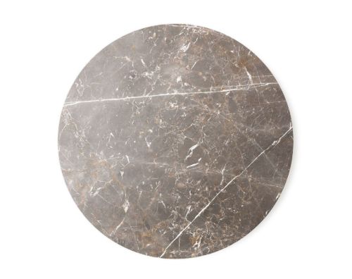 Vipp 495 Cabin Round Table Ø: 150 cm - Dark Oak/Grey Marble