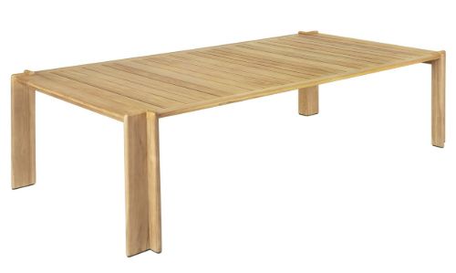 GUBI Outdoor Atmosfera Dining Table 105 x 281 cm - Teak
