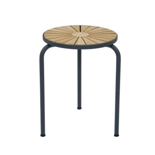 Mandalay Marguerit Taburet Ø: 32 cm - Teak/Antracit