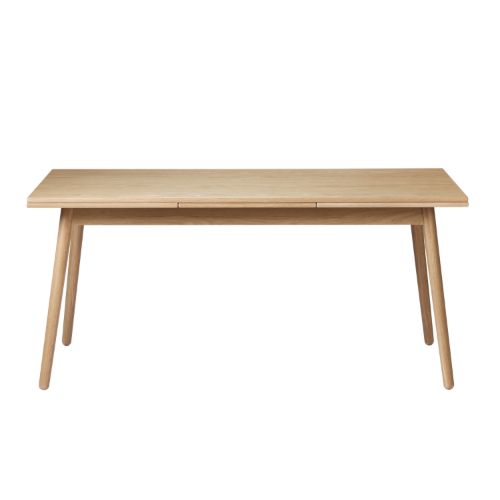 FDB Møbler Spisebord Poul M. Volther C35BH m/Hollandsk Udtræk 82x160 cm - Eg/Natur 