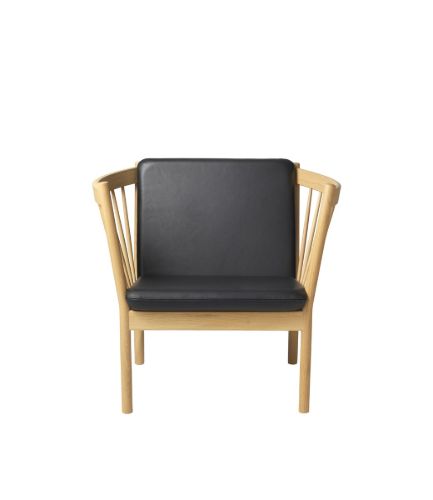 FDB Møbler Hynder til J146 51x60 cm - Sort Læder