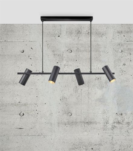 Nordlux Alanis 4 Pendel - Sort OUTLET